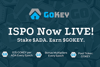Announcing the GoKey ISPO and Staking Rewards