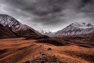 Trying to get high in the Pamirs