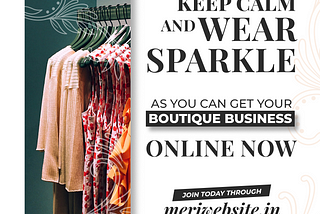 Get your Boutique Website made with meri website