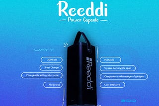 REEDDI CAPSULES AND OTHER SOURCES OF ELECTRICITY: A COMPARATIVE STUDY