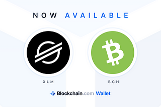 Earn interest on BCH and XLM