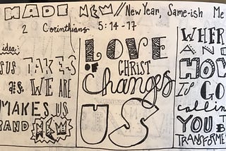 Sketchbook Devotional — Made New: Everyday Living in a New Year