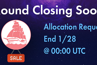 Galleon DAO $DBL Private-Sale Closing Soon