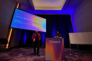 ‘Amazon’s approach to automated testing’ at re:invent 2019