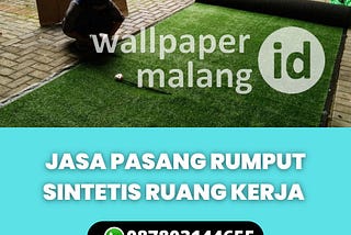 JASA PASANG RUMPUT SINTETIS RUANG KERJA