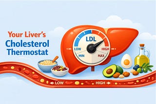 Your Liver’s Cholesterol Thermostat: What It Really Does (and What Actually Changes LDL)