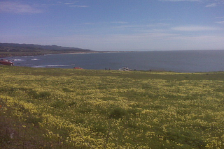 Down the Coast on a Wind Power