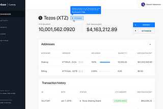 Coinbase Custody launches staking support for Tezos, MakerDAO governance to follow