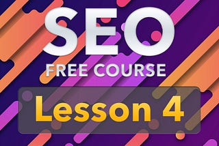 SEO — How to optimize a web page: Free SEO Course for Wordpress Lesson 4