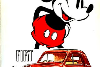 Perché la Fiat 500 Topolino ci fa pensare a Mickey Mouse