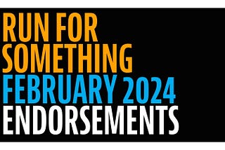 48 reasons to celebrate! Meet Run for Something’s February 2024 Endorsement Class