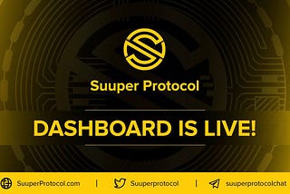 SUUPER DASHBOARD IS NOW LIVE