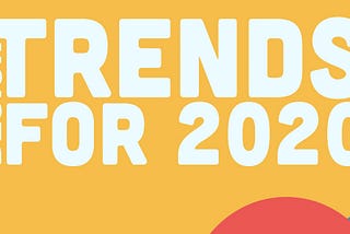 Biggest design trends for 2020