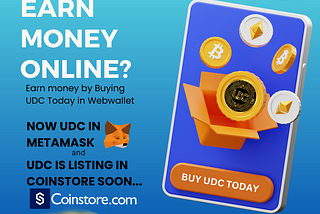 UDC The Future of cryptocurrency 
Earn money online from home by Buying UDC
Buy UDC Today 
Now UDC…