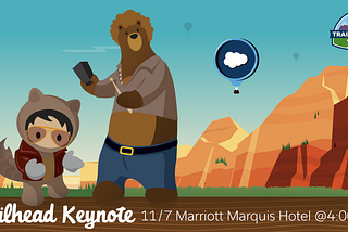 Did Someone Say Trailhead Keynote?