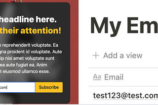 How To Add Notion To Your Email Capture Page