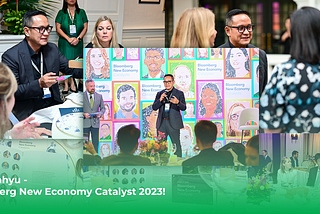 Regi Wahyu as Bloomberg New Economy Catalyst 2023!