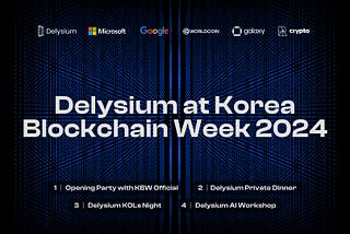 AI Currency Is Crypto: Delysium Dominates AI Trends at Korea Blockchain Week 2024