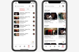 YouTube Material Design Redesign
