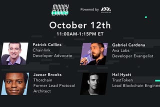 MoneyDance Recap: Day 3 with Chainlink, Ava Labs, TrustToken, and Thorchain