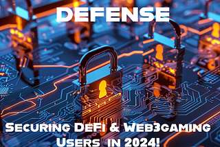 Securing DeFi & Web3Gaming Users through Software Supply Chain Defense in 2024!