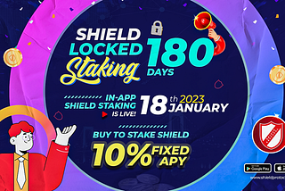 Shield Protocol In-App Staking — Pool2 Guide for $SHIELD. Stake Shield Earn Shield