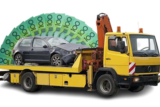 Car Removal — Junk, Old, Scrap, Damaged Car In Sydney