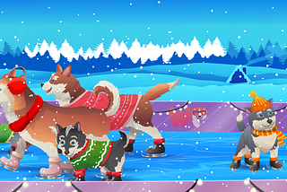 Winter Banner for Husky Subreddit