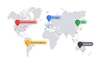 Zonas y regiones de Google Cloud Platform