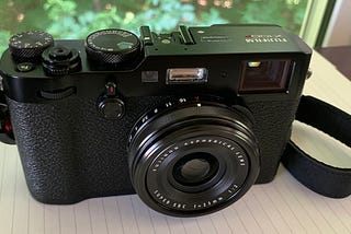My Fuji X100F.