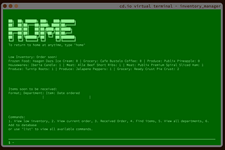 I reinvented the wheel… Well actually the terminal.