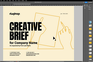 How To Write A Creative Brief for Branding Projects