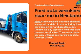 Exploring Ford Auto Wreckers Near Me in Brisbane