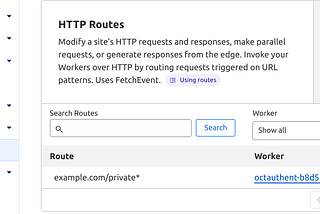How to whitelist a specific route protected by Octauthent