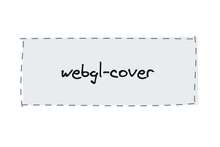 Background-cover effect with WebGL