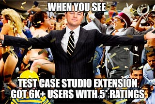 TestCase Studio extension with 6k+ users