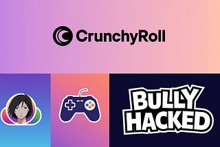 An image featuring Crunchyroll and Bully, with the Crunchyroll logo and popular anime characters, and the Bully game cover showing the protagonist in a classic school scene. The background has blue and orange gradients, titled “Top Entertainment Apps for Android,” with download icons.