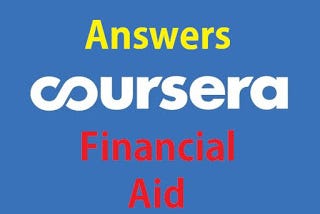 How I got Financial Aid for Data Science Course on Coursera !!!