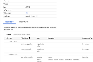 Improve Security Posture(AI included) on GCP using Security Command Center (Enforce & Detect)