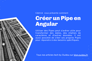 Créer un Pipe en Angular