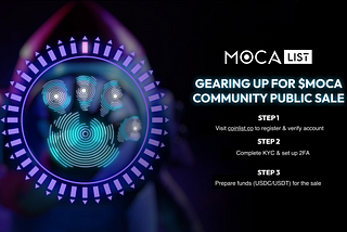 Gearing Up for $MOCA Community Public Sale — KYC & Logistics