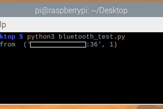 Access Raspberry Pi terminal via Bluetooth on Android Device