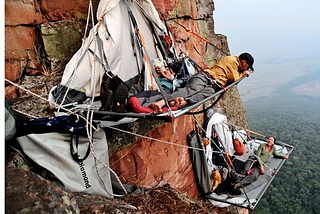 Portaledge Camping, Yosemite, California