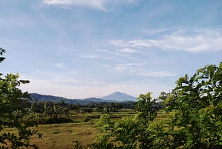 dari tanah.