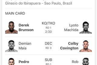 Você viu o anúncio do buscador Bing na transmissão do UFC São Paulo?