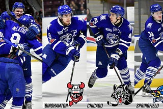 McLeod, Tippett and Hague are heading to the AHL