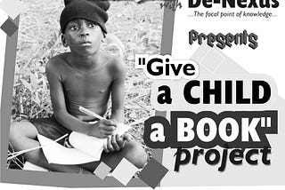 GIVE A CHILD A BOOK PROJECT