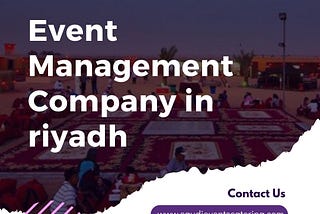 event management companies in riyadh