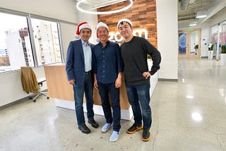 A Christmas Story; 3 Founders: Founding, Funding, Building Together