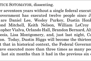 Capital Punishment Is Draconian and Wrong. Congress Must Outlaw it Immediately.